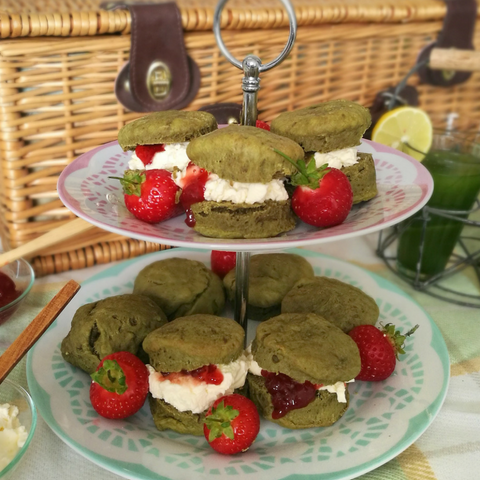 Game, Set, Matcha: Wimbledon inspired matcha scones – Taiki Tea